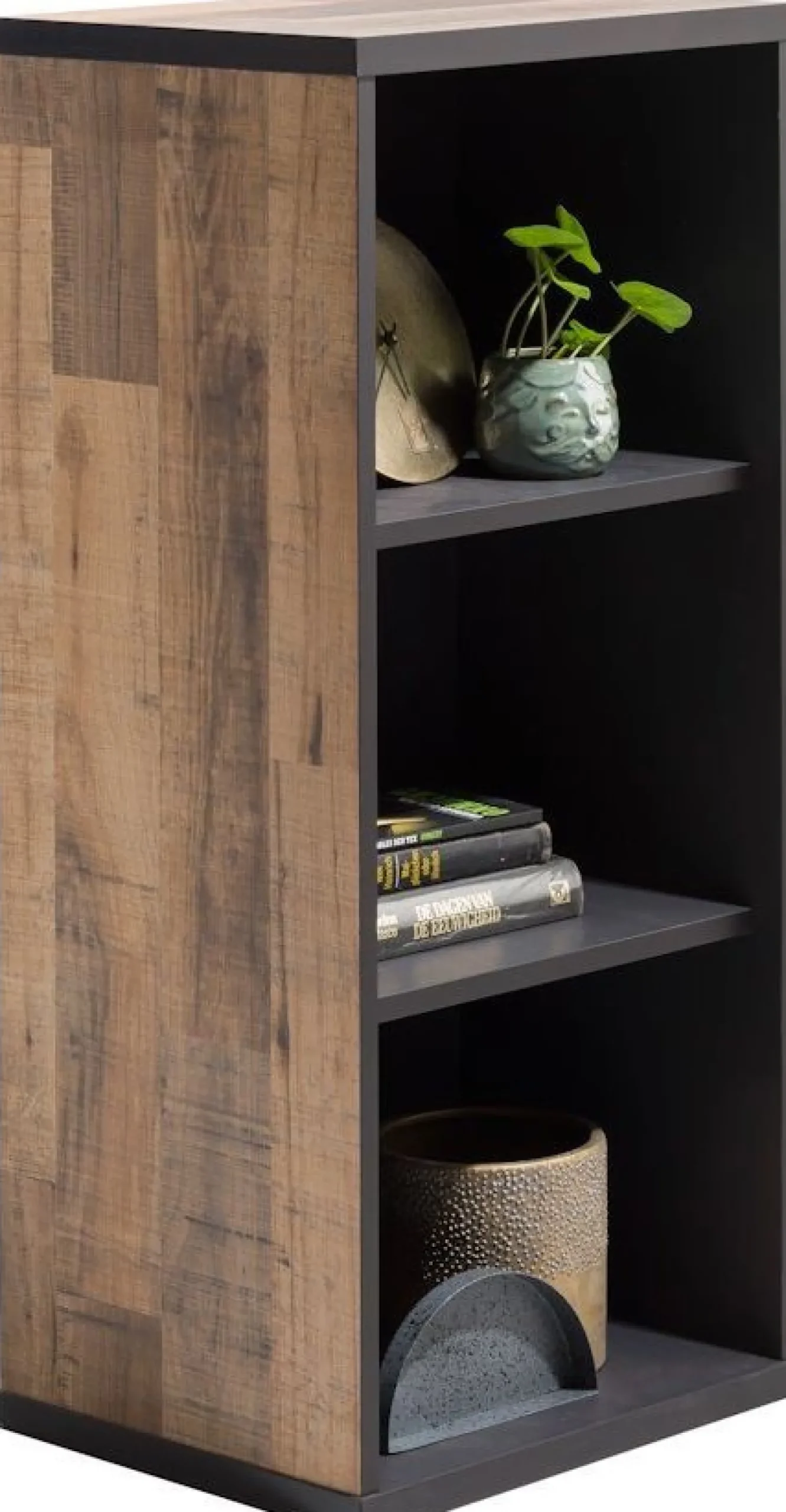 Boekenkasten|Opbergkasten-Henders en Hazel Avalon Wandkast Driftwood
