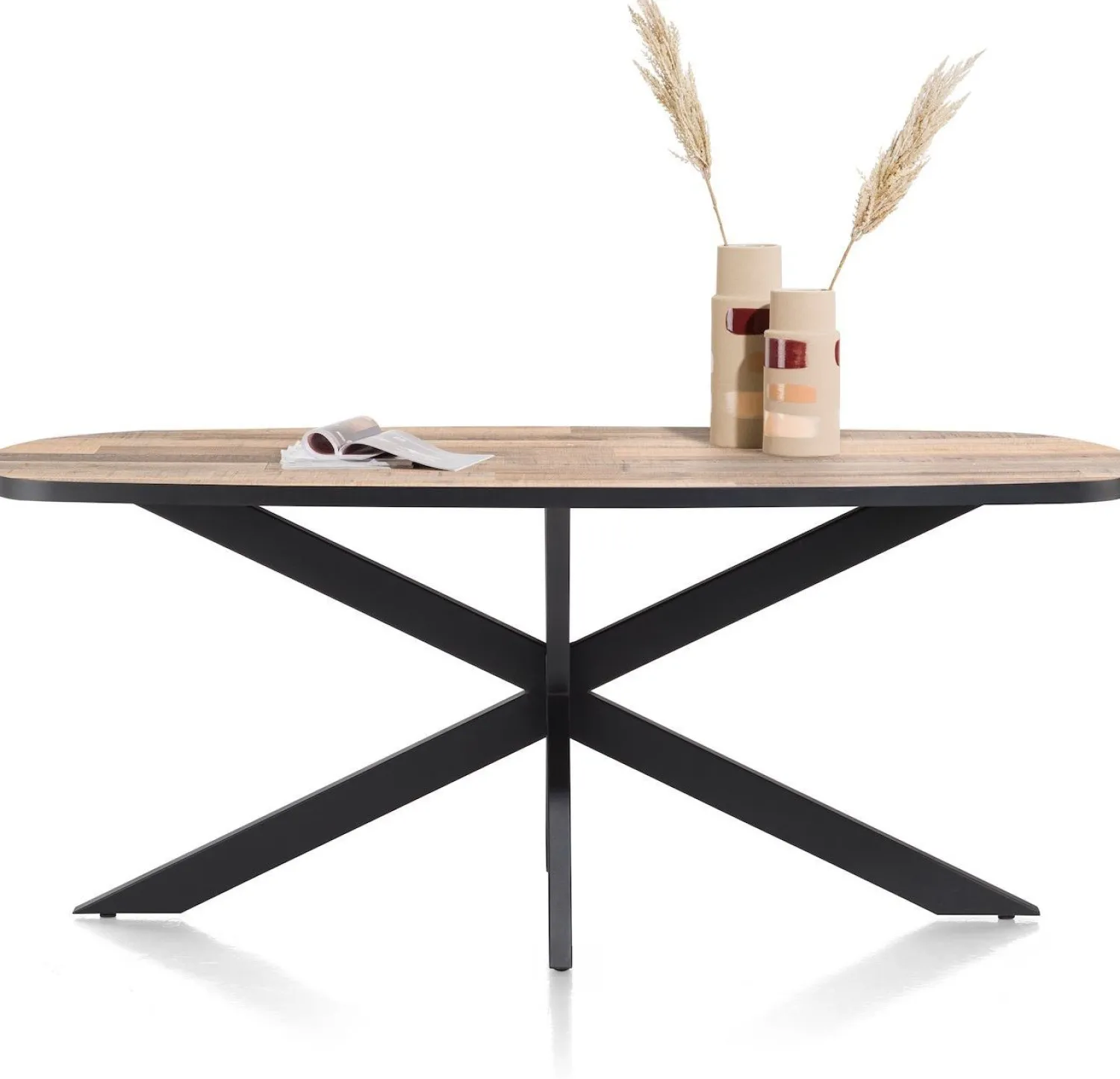 Houten Eettafels-Henders en Hazel Avalox Eettafel Bruin