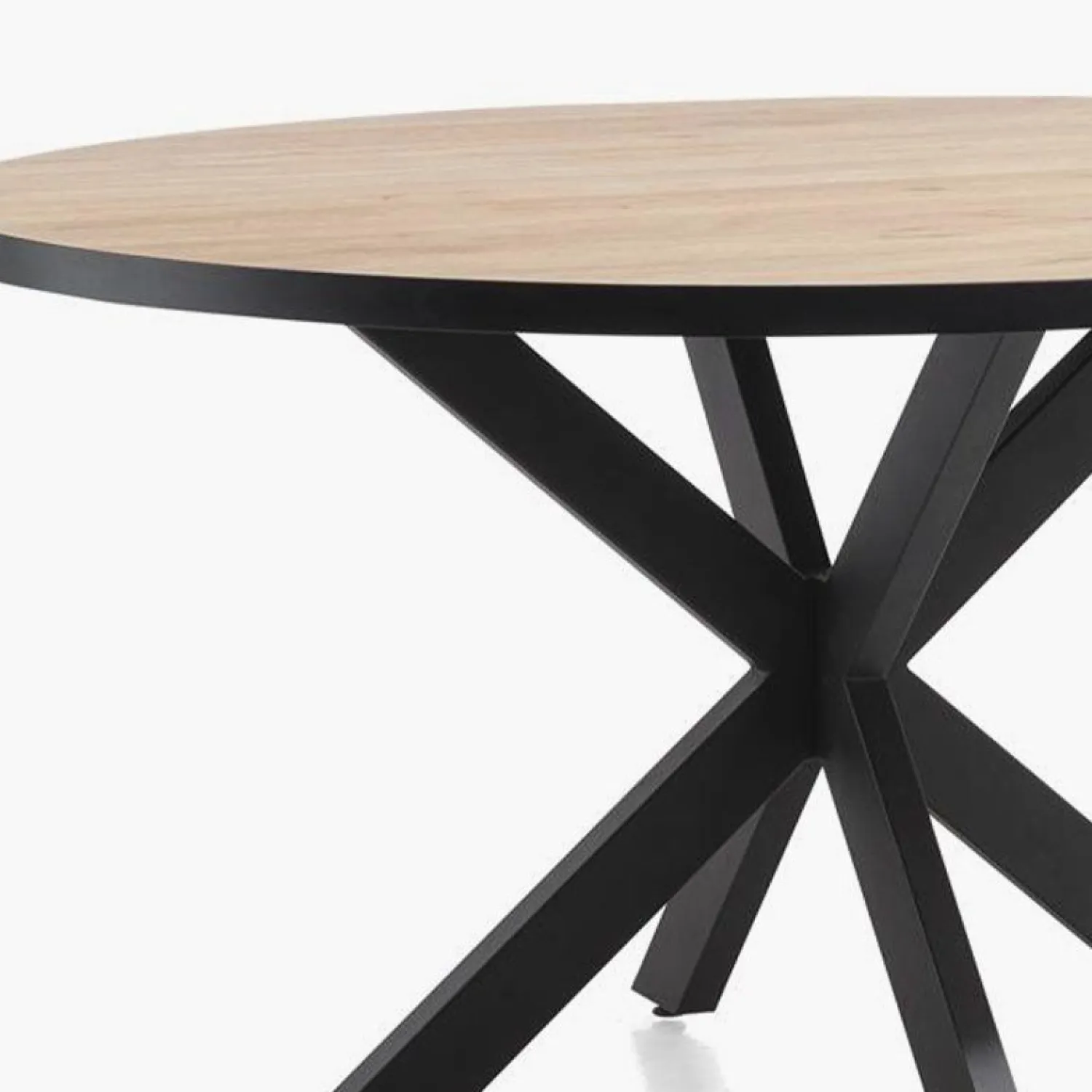 Houten Eettafels|Ovale Eettafels-Henders en Hazel Avalox Ovaal Eettafel Naturel Vintage