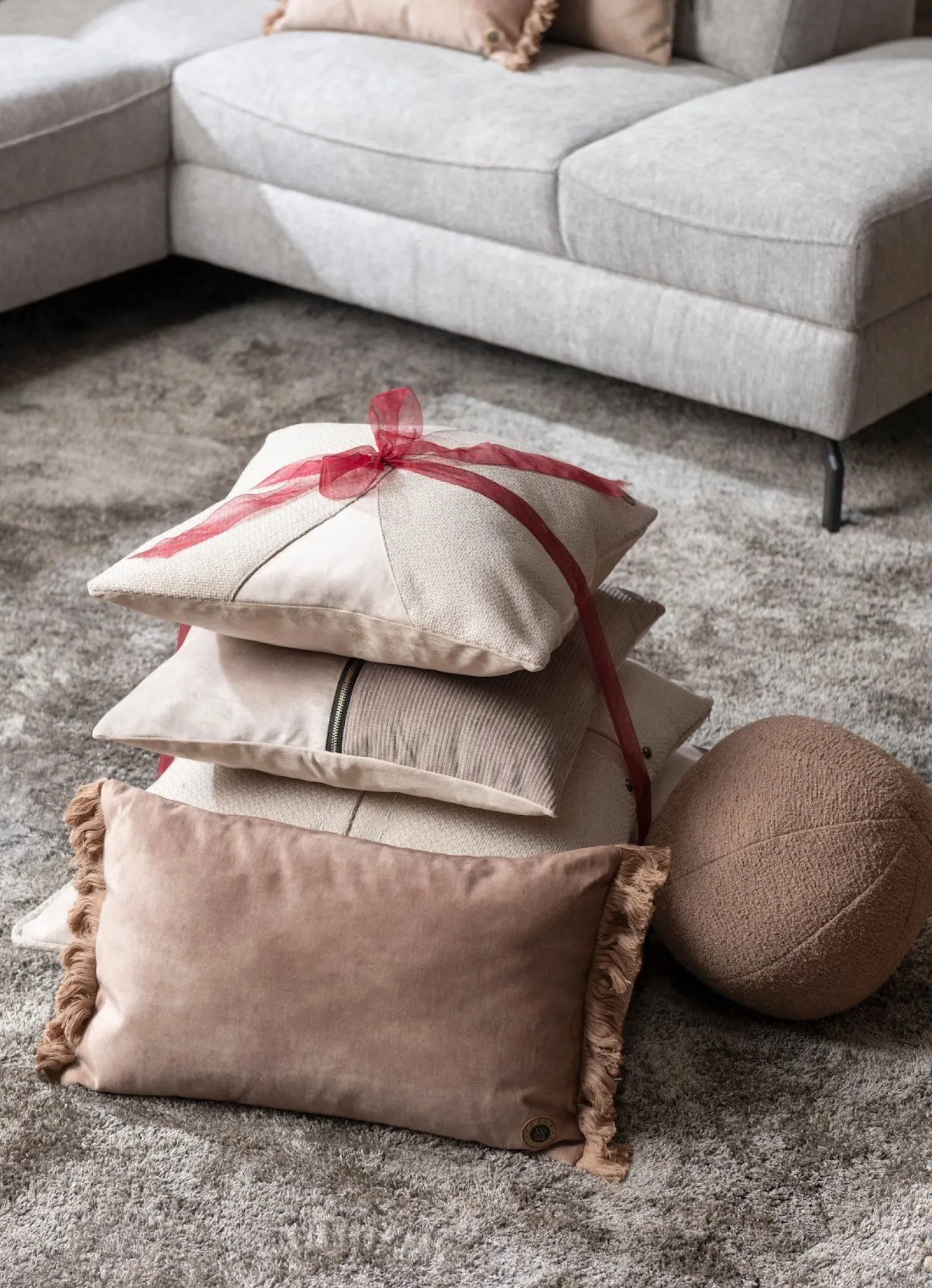Sierkussens & Plaids-COCO maison Avery Sierkussen Beige