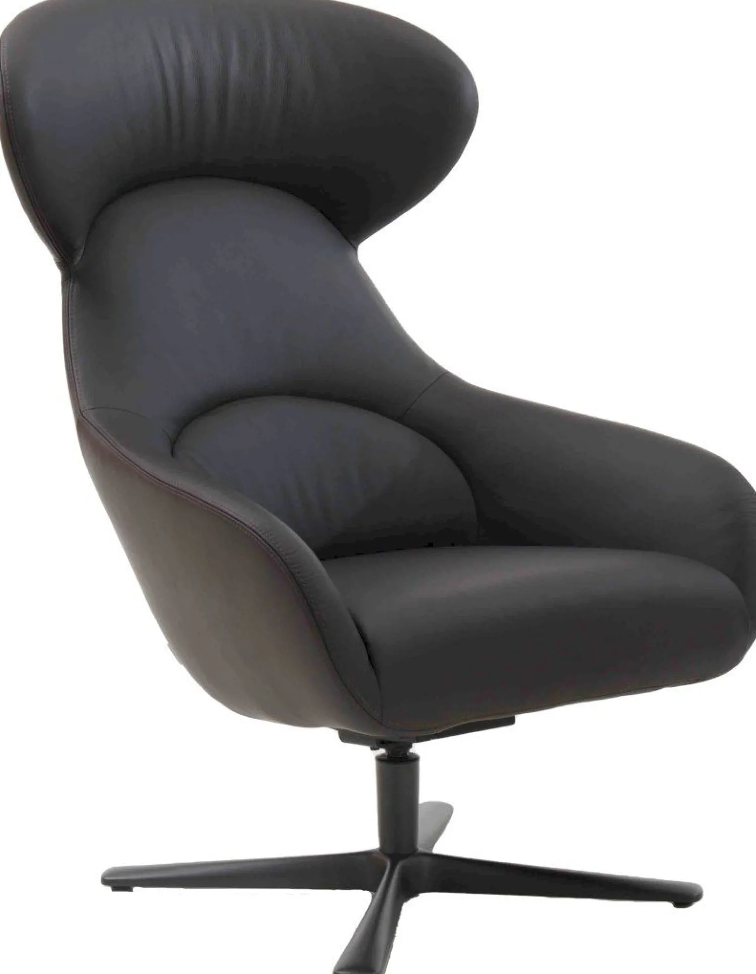 Oorfauteuils|Draaifauteuils-Bert Plantagie Avia Fauteuil Black