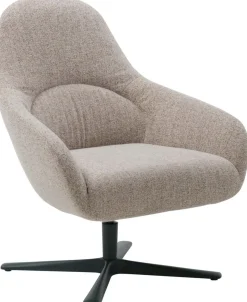 Draaifauteuils-Bert Plantagie Avia Fauteuil Cream