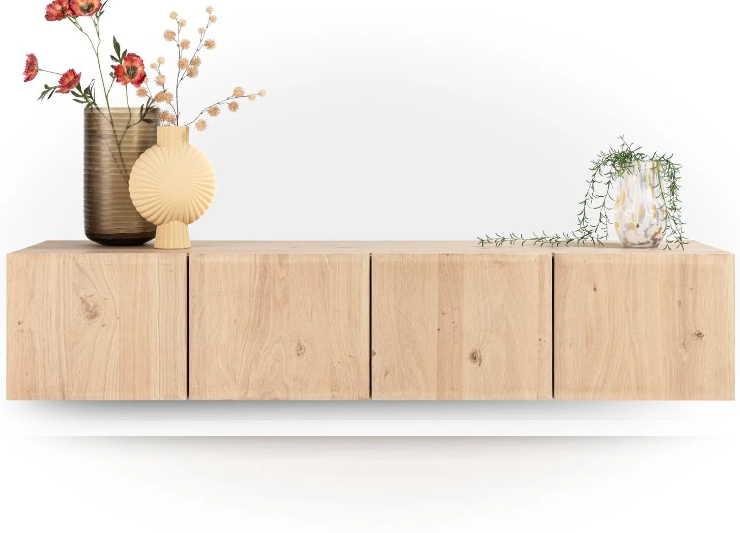 Dressoirs-Henders en Hazel Azulo Lowboard Naturel