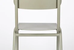 Tuinstoelen-Zuiver Back to School (set van 2) Tuinstoel Moss Grey