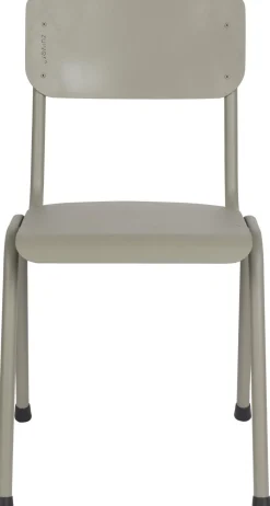 Tuinstoelen-Zuiver Back to School (set van 2) Tuinstoel Moss Grey