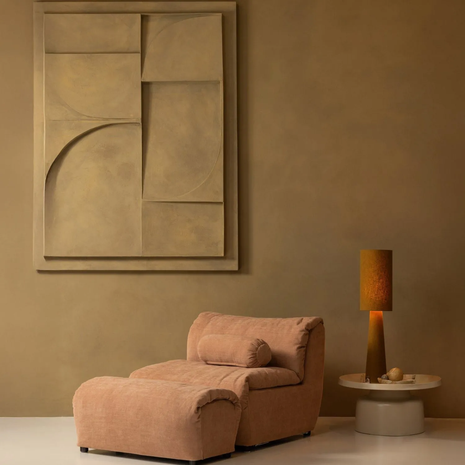 Elementenbanken-WOOOD Baggy Elementenbank Old Pink