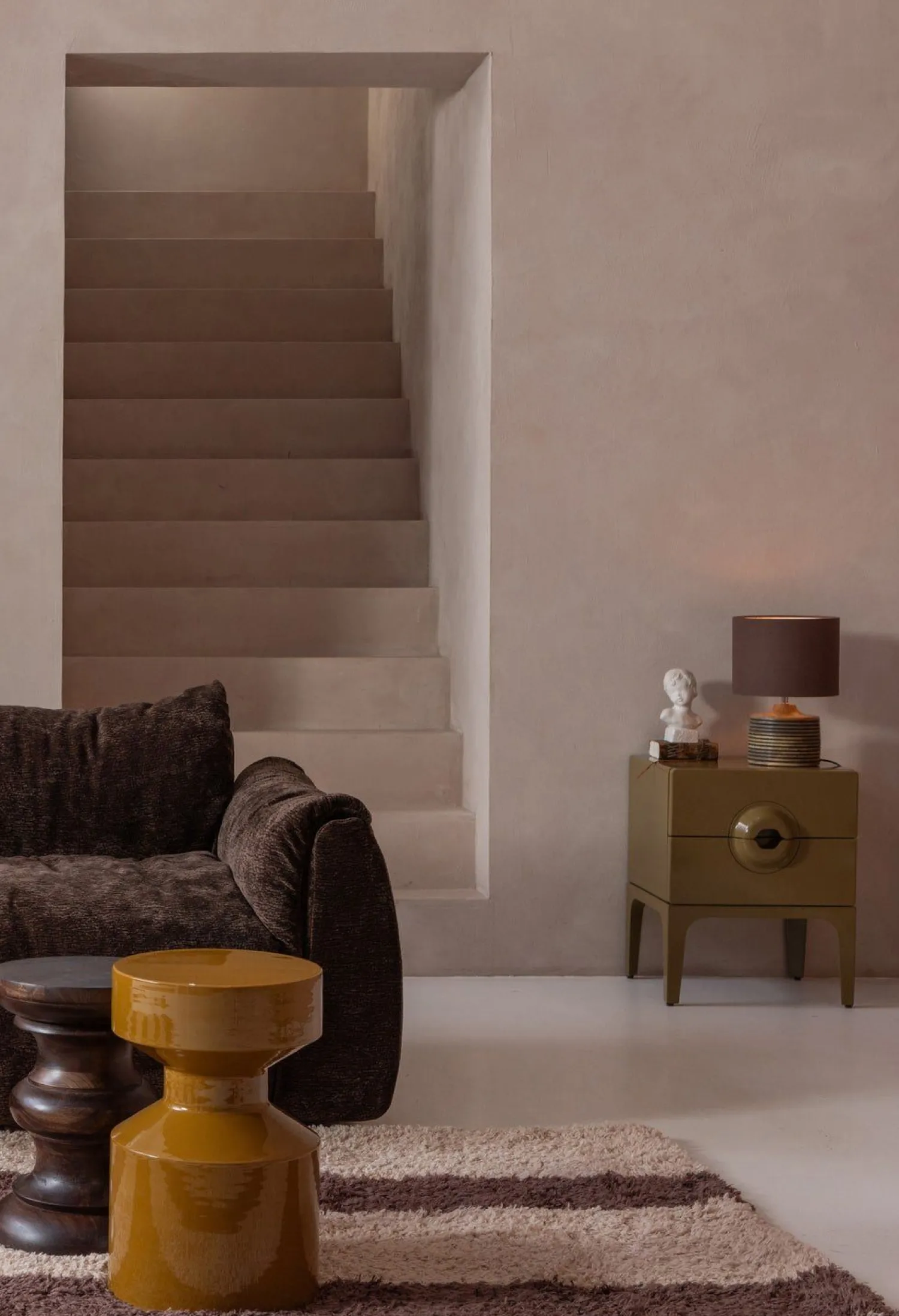 Elementenbanken-WOOOD Baggy Elementenbank Dark Brown