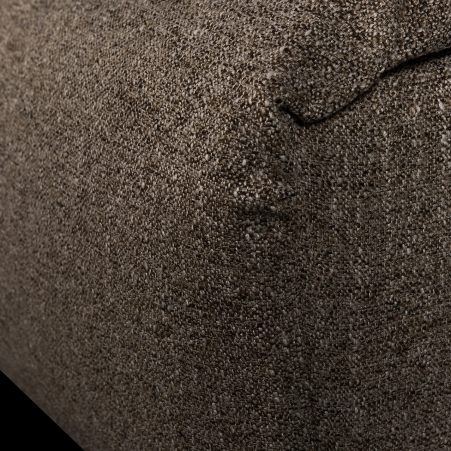 Hockers|Poefs-WOOOD Baggy Hocker Warmgrijs