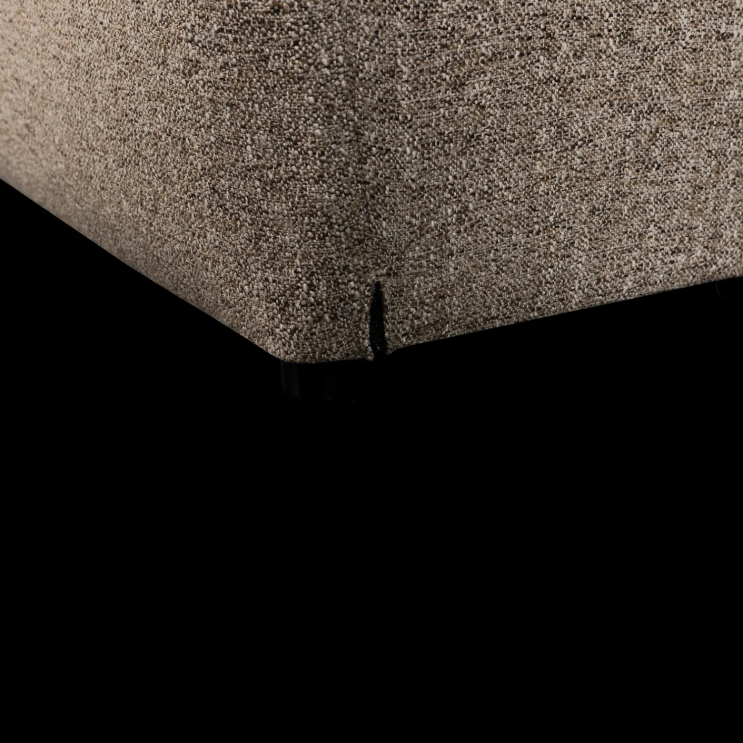 Hockers|Poefs-WOOOD Baggy Hocker Warmgrijs