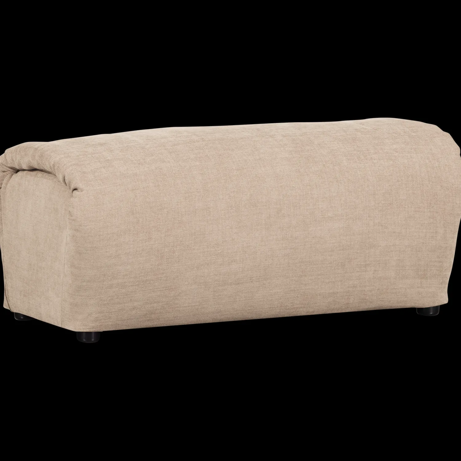 Hockers|Poefs-WOOOD Baggy Hocker Zand