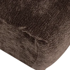 Hockers|Poefs-WOOOD Baggy Hocker Dark Brown