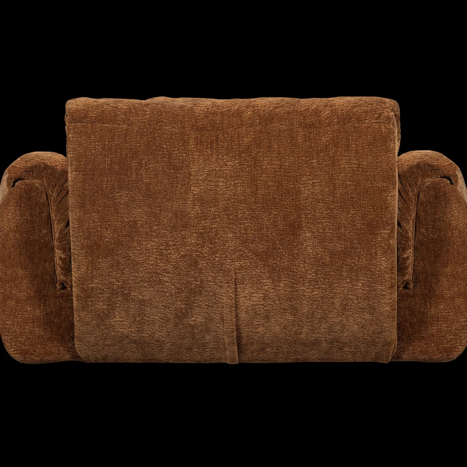 Loveseats-WOOOD Baggy Loveseat Mid Brown
