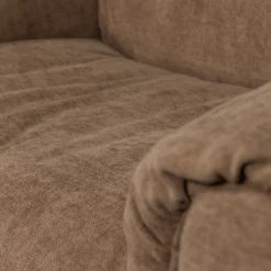 Loveseats-WOOOD Baggy Loveseat Brown