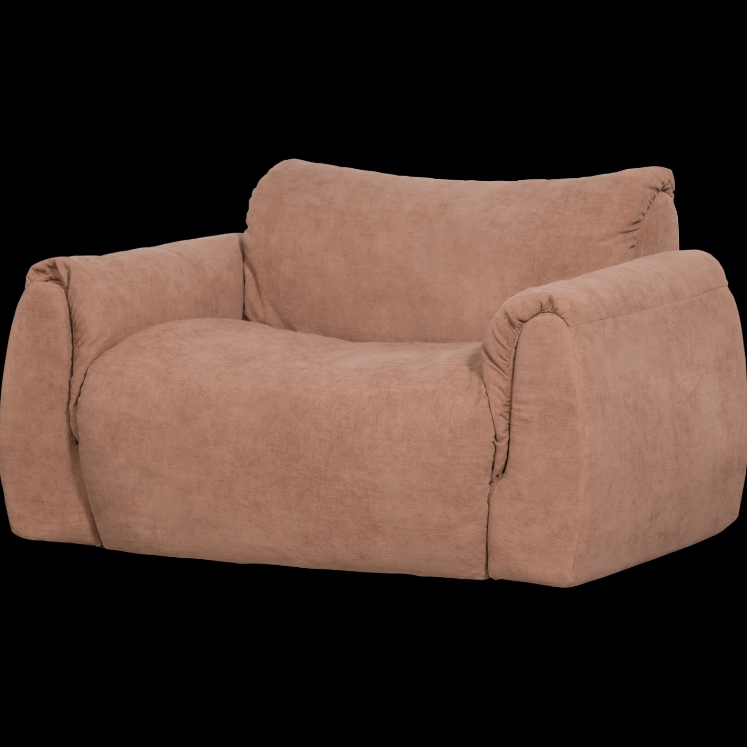 Hockers|Poefs-WOOOD Baggy Loveseat Old Pink
