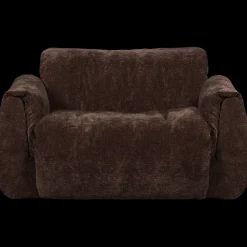 Loveseats-WOOOD Baggy Loveseat Dark Brown