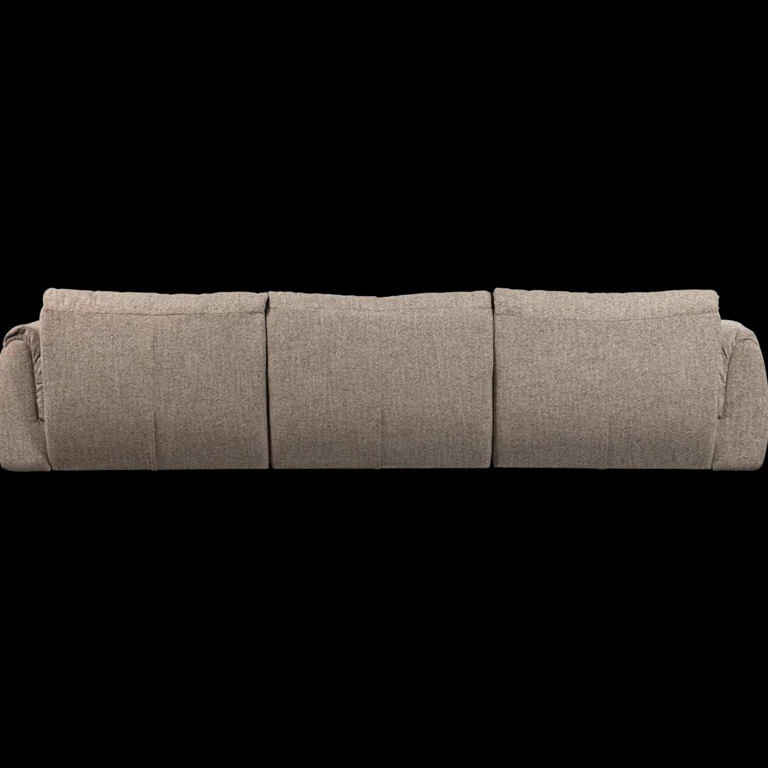 Zitbanken-WOOOD Baggy 3-Zitsbank Bruin Melange