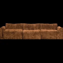 Zitbanken-WOOOD Baggy 3-Zitsbank Mid Brown