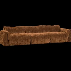 Zitbanken-WOOOD Baggy 3-Zitsbank Mid Brown