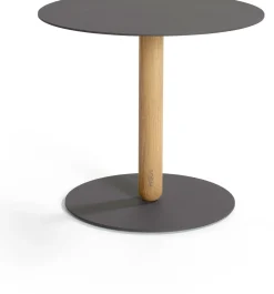 Houten Bijzettafels-Artifort Balans Bijzettafel grijs