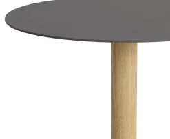Houten Bijzettafels-Artifort Balans Bijzettafel grijs