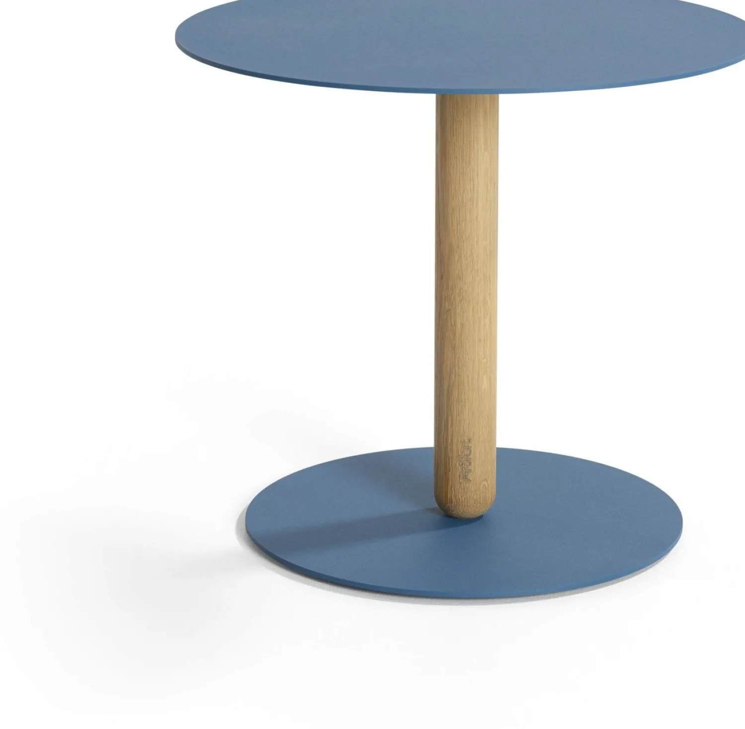 Houten Bijzettafels-Artifort Balans Bijzettafel grijs