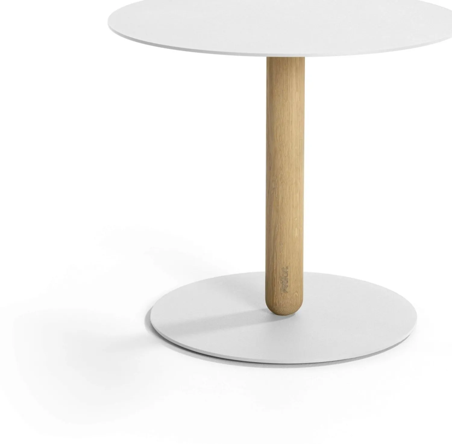 Houten Bijzettafels-Artifort Balans Bijzettafel grijs