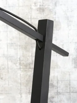Vloerlampen|Vloerlampen-Good&Mojo Bali Black Vloerlamp Natural/Black