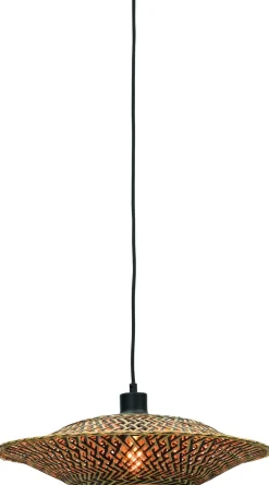 Hanglampen|Hanglampen-Good&Mojo Bali Hanglamp Naturel, Zwart