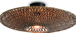 Plafondlampen|Plafondlampen-Good&Mojo Bali Plafondlamp Natural/Black