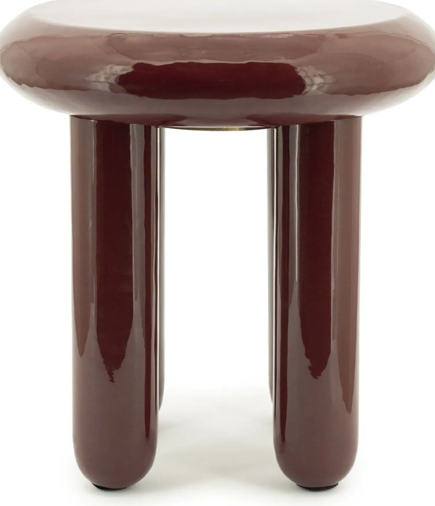 Ronde Bijzettafels-By Boo Balloon Bijzettafel Burgundy