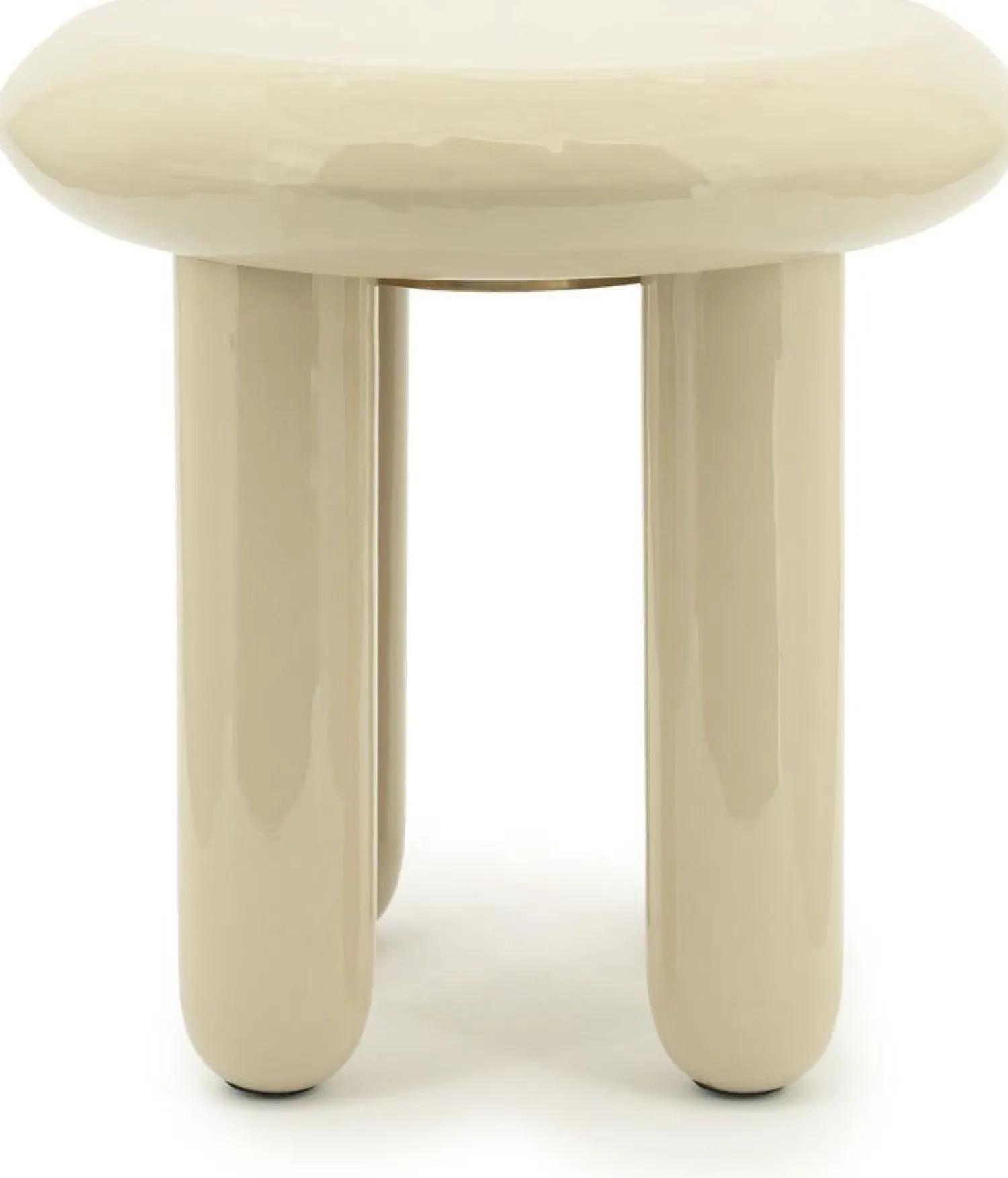 Ronde Bijzettafels-By Boo Balloon Bijzettafel Beige