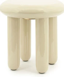 Ronde Bijzettafels-By Boo Balloon Bijzettafel Beige