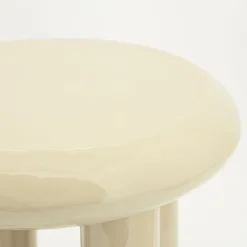 Ronde Bijzettafels-By Boo Balloon Bijzettafel Beige