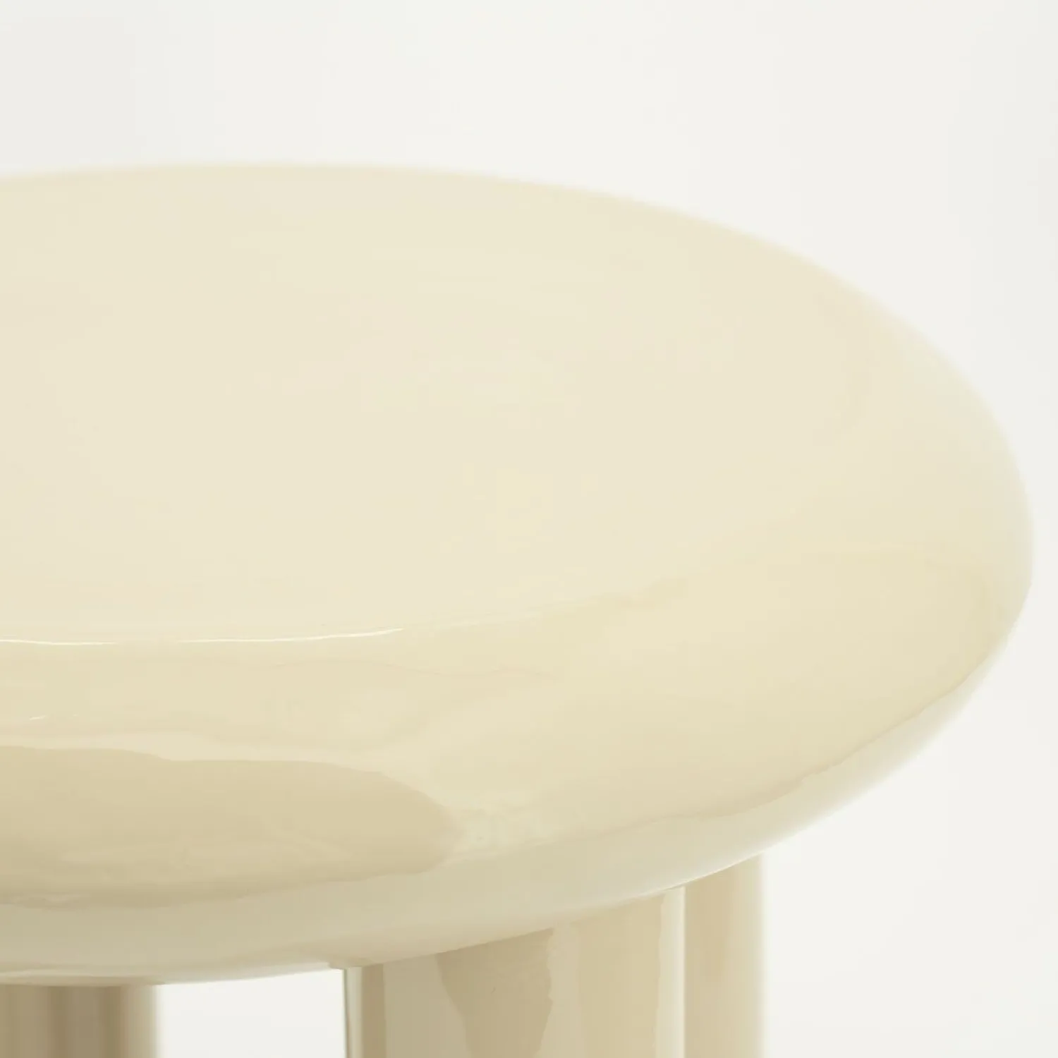 Ronde Bijzettafels-By Boo Balloon Bijzettafel Beige