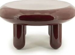 Ronde Salontafels-By Boo Balloon Salontafel Burgundy