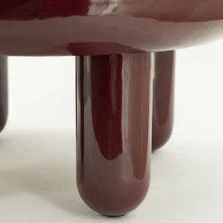 Ronde Salontafels-By Boo Balloon Salontafel Burgundy