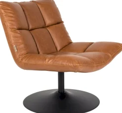 Draaifauteuils-Dutchbone Bar Fauteuil Vintage Brown