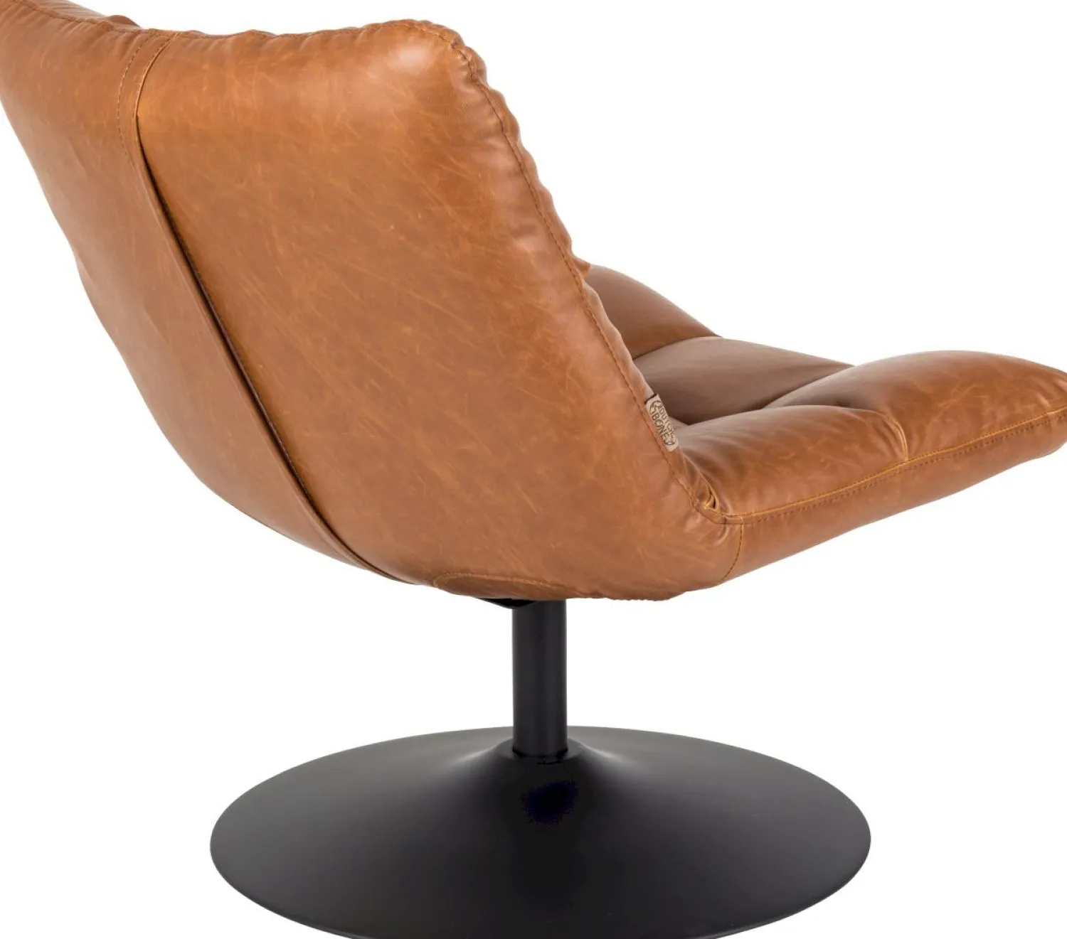 Draaifauteuils-Dutchbone Bar Fauteuil Vintage Brown
