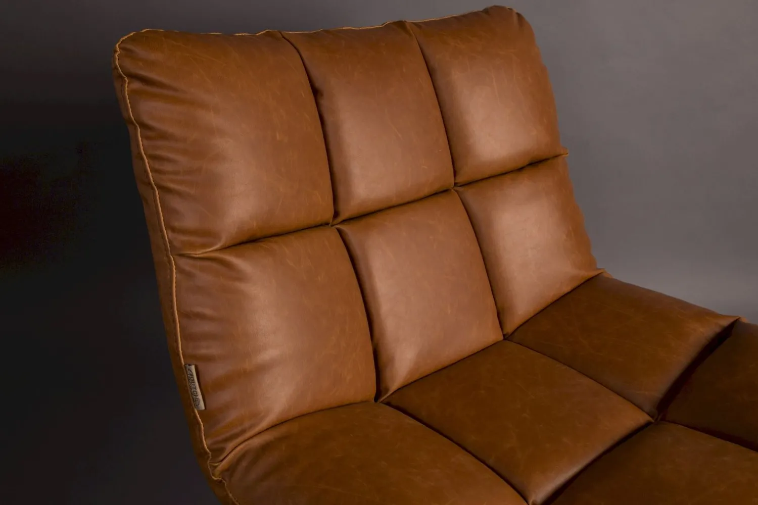 Draaifauteuils-Dutchbone Bar Fauteuil Vintage Brown