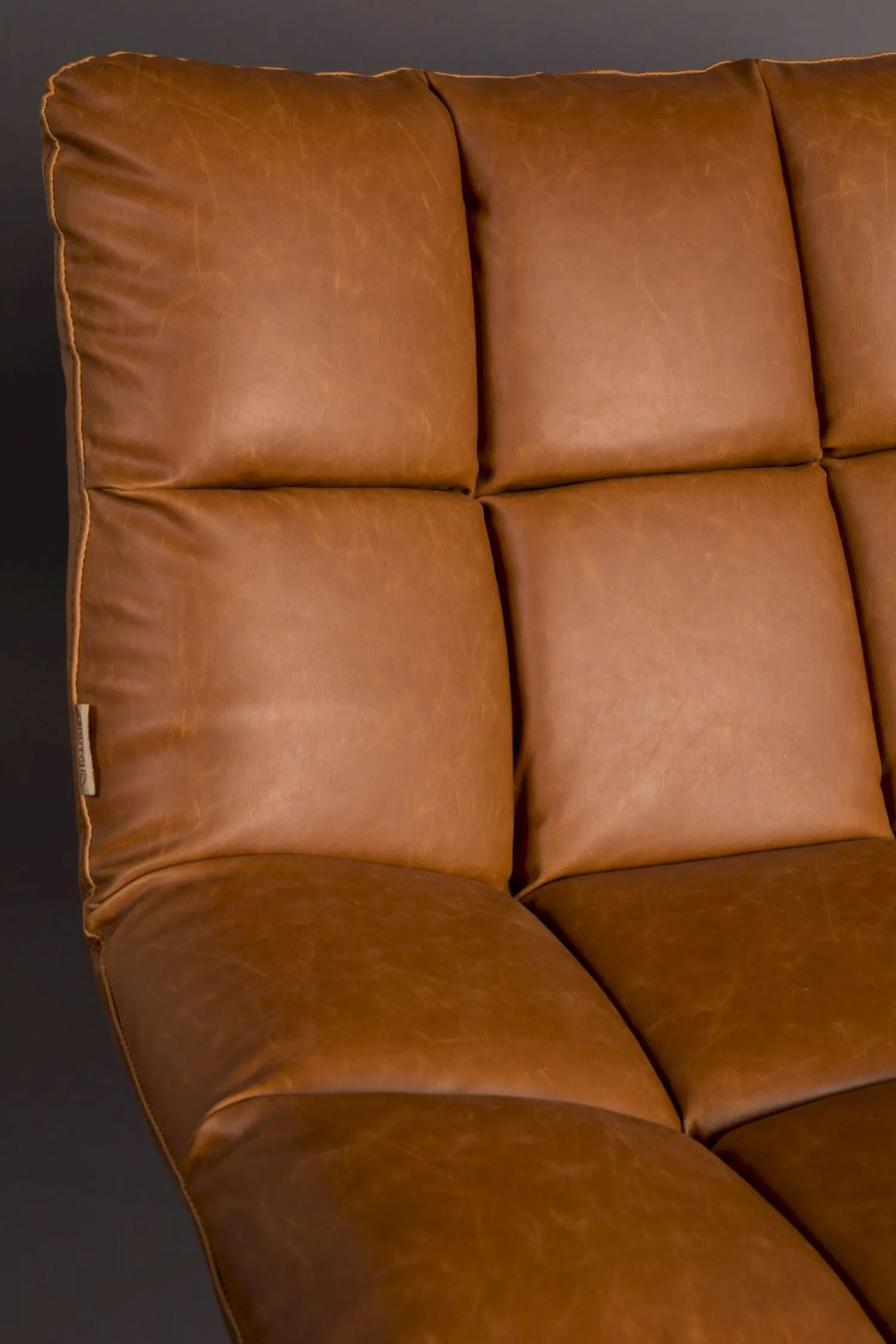Draaifauteuils-Dutchbone Bar Fauteuil Vintage Brown