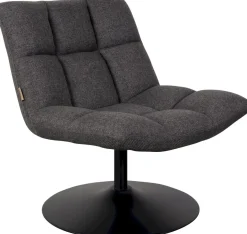 Draaifauteuils-Dutchbone Bar Fauteuil Dark Grey