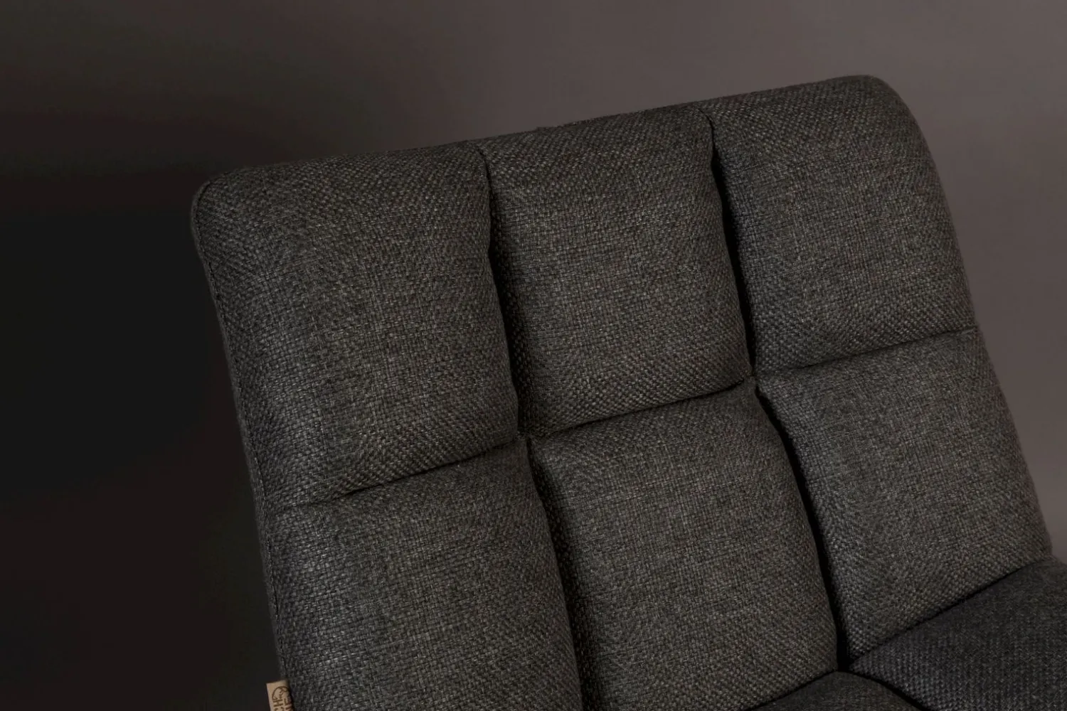 Draaifauteuils-Dutchbone Bar Fauteuil Dark Grey