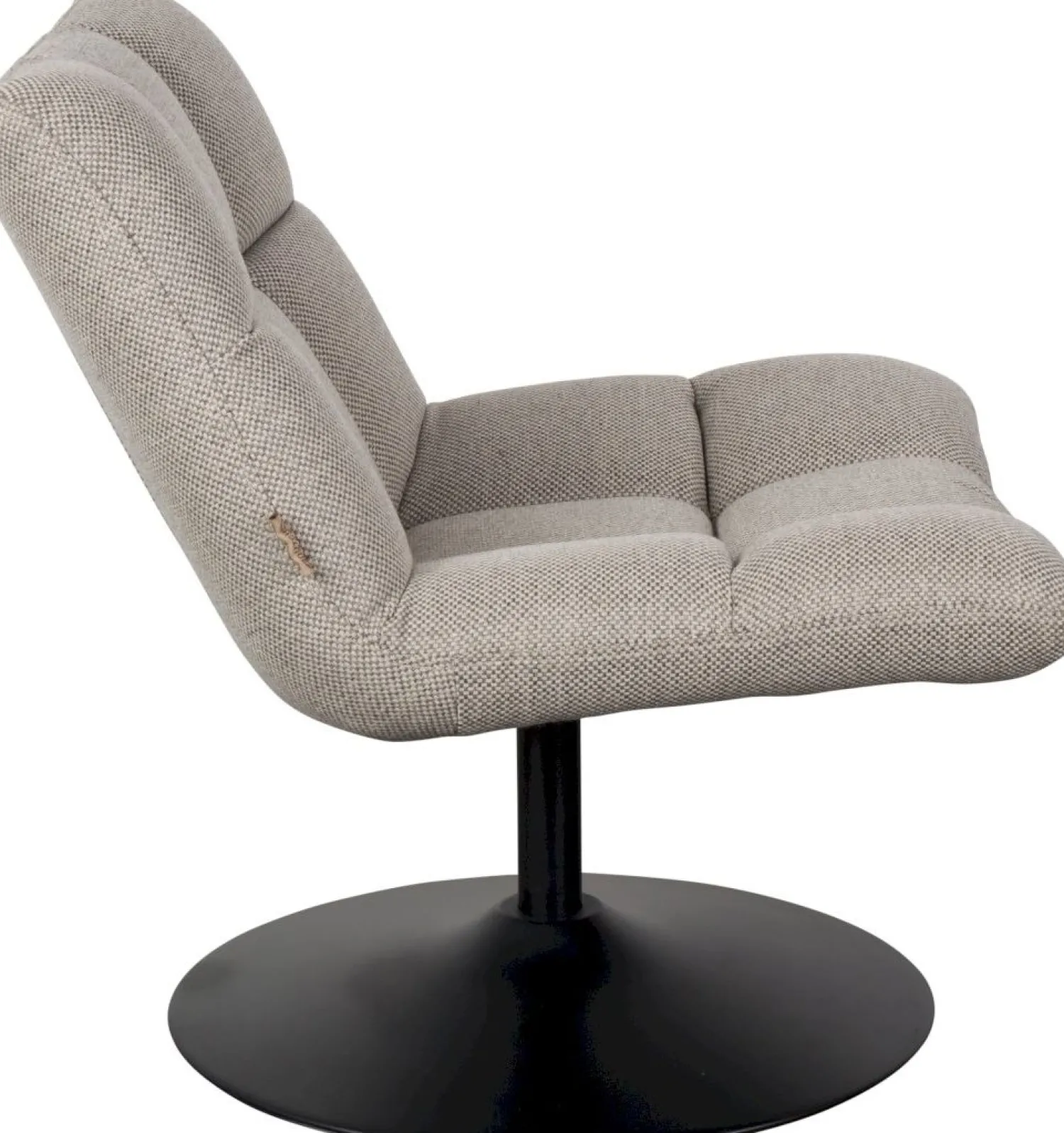 Draaifauteuils-Dutchbone Bar Fauteuil Light Grey
