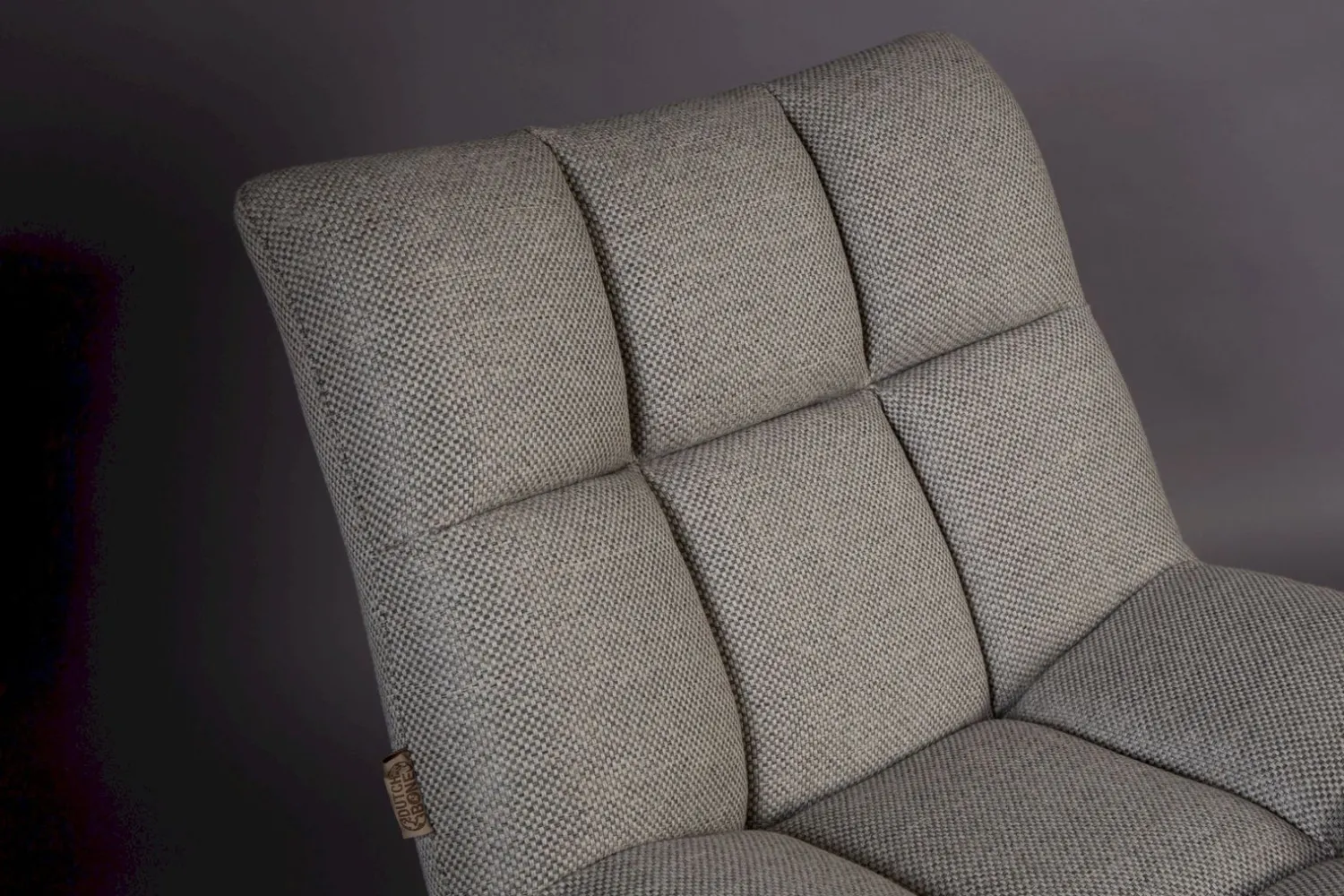 Draaifauteuils-Dutchbone Bar Fauteuil Light Grey