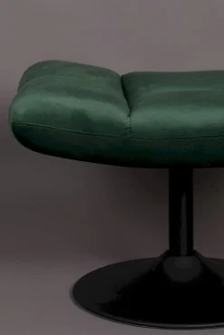 Hockers|Poefs-Dutchbone Bar Hocker Green