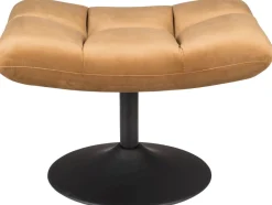 Hockers|Poefs-Dutchbone Bar Hocker Golden brown