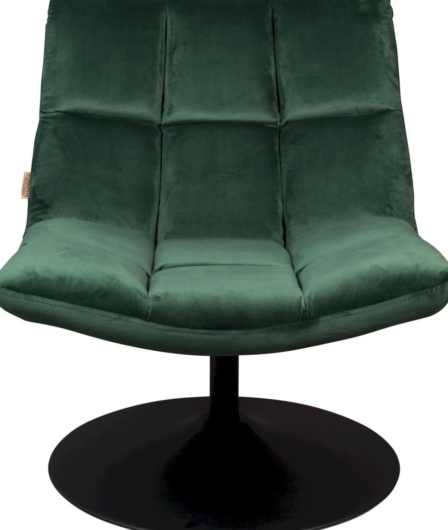 Draaifauteuils-Dutchbone Bar velvet Fauteuil Green
