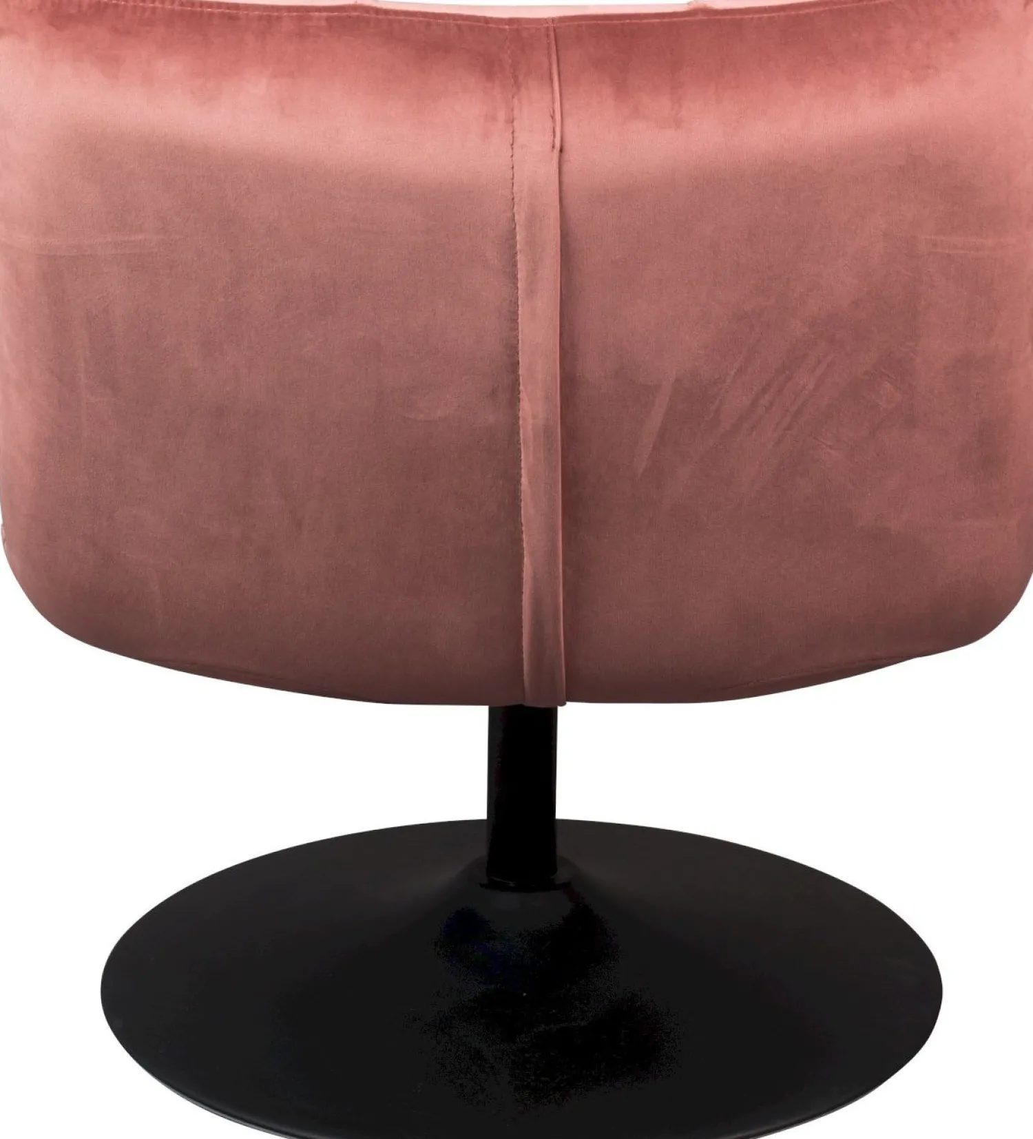 Draaifauteuils-Dutchbone Bar velvet Fauteuil Old Pink