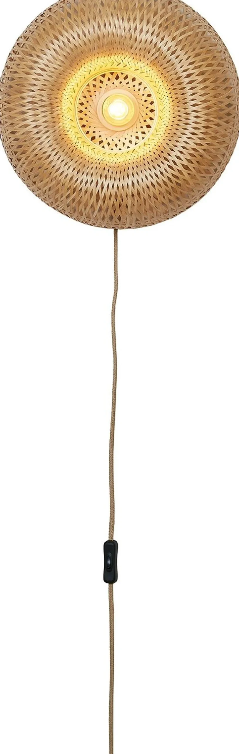 Wandlampen|Wandlampen-Good&Mojo Barbados Wandlamp Natural