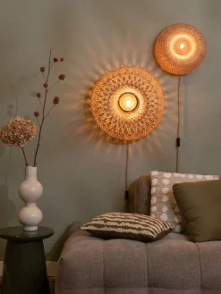 Wandlampen|Wandlampen-Good&Mojo Barbados Wandlamp Natural